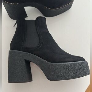 Black Cool Planet by Steve Madden Platform Boots